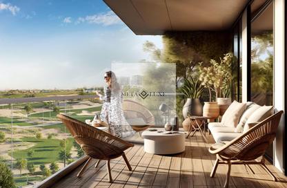 Apartment - 1 Bedroom - 1 Bathroom for sale in Golf Greens 1 Tower A - Golf Greens 1 - Golf Greens - DAMAC Hills - Dubai