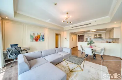 Apartment - 1 Bedroom - 2 Bathrooms for rent in Churchill Residency Tower - Churchill Towers - Business Bay - Dubai