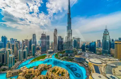 شقة - غرفة نوم - 2 حمامات للبيع في فندق برج ليك - العنوان داون تاون - وسط مدينة دبي - دبي