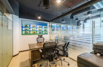 Office Space - Studio - 1 Bathroom for rent in Clover Bay Tower - Business Bay - Dubai