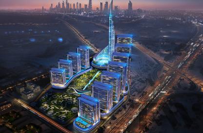 Apartment - Studio - 1 Bathroom for sale in Binghatti Skyflame - Majan - Dubai Land - Dubai