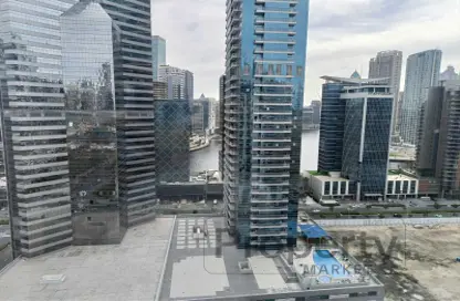 شقة - غرفة نوم - 2 حمامات للايجار في بلفيو برج 1 - أبراج بلفيو - وسط مدينة دبي - دبي