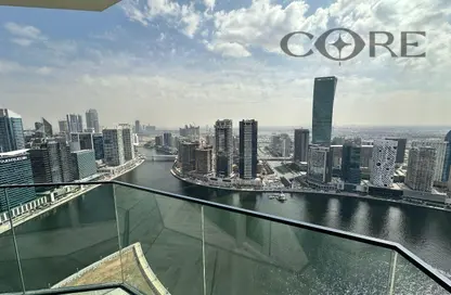 شقة - غرفة نوم - 1 حمام للبيع في بنينسولا ثري - بنينسولا - الخليج التجاري - دبي