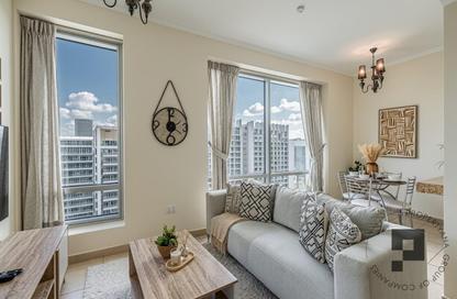Apartment - 1 Bedroom - 1 Bathroom for rent in Burj Views B - Burj Views - Downtown Dubai - Dubai