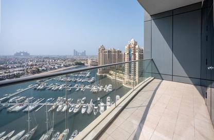 Apartment - 3 Bedrooms - 4 Bathrooms for rent in Oceana Adriatic - Oceana - Palm Jumeirah - Dubai