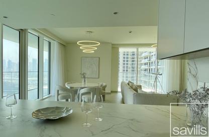 Apartment - 3 Bedrooms - 3 Bathrooms for rent in Beach Mansion Tower 1 - Beach Mansion - Emaar Beachfront - Dubai Harbour - Dubai
