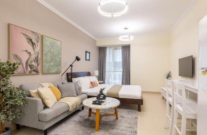Apartment - Studio - 1 Bathroom for rent in Goldcrest Executive - JLT Cluster C - Jumeirah Lake Towers - Dubai
