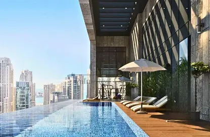 Apartment - 1 Bedroom - 2 Bathrooms for sale in Marina Living - Dubai Marina - Dubai