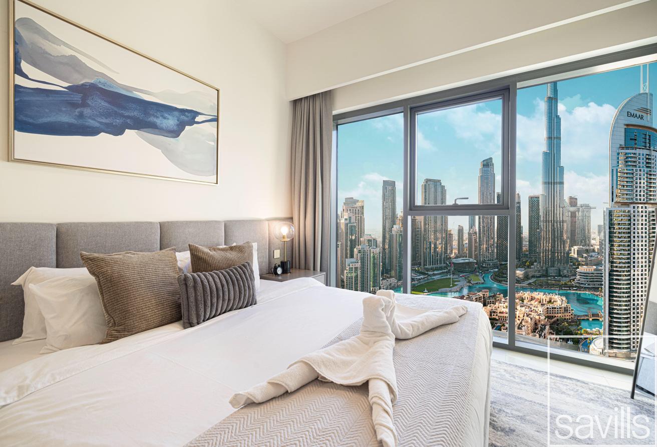 Skyline Splendor | Burj Khalifa View | High Floor photo 4