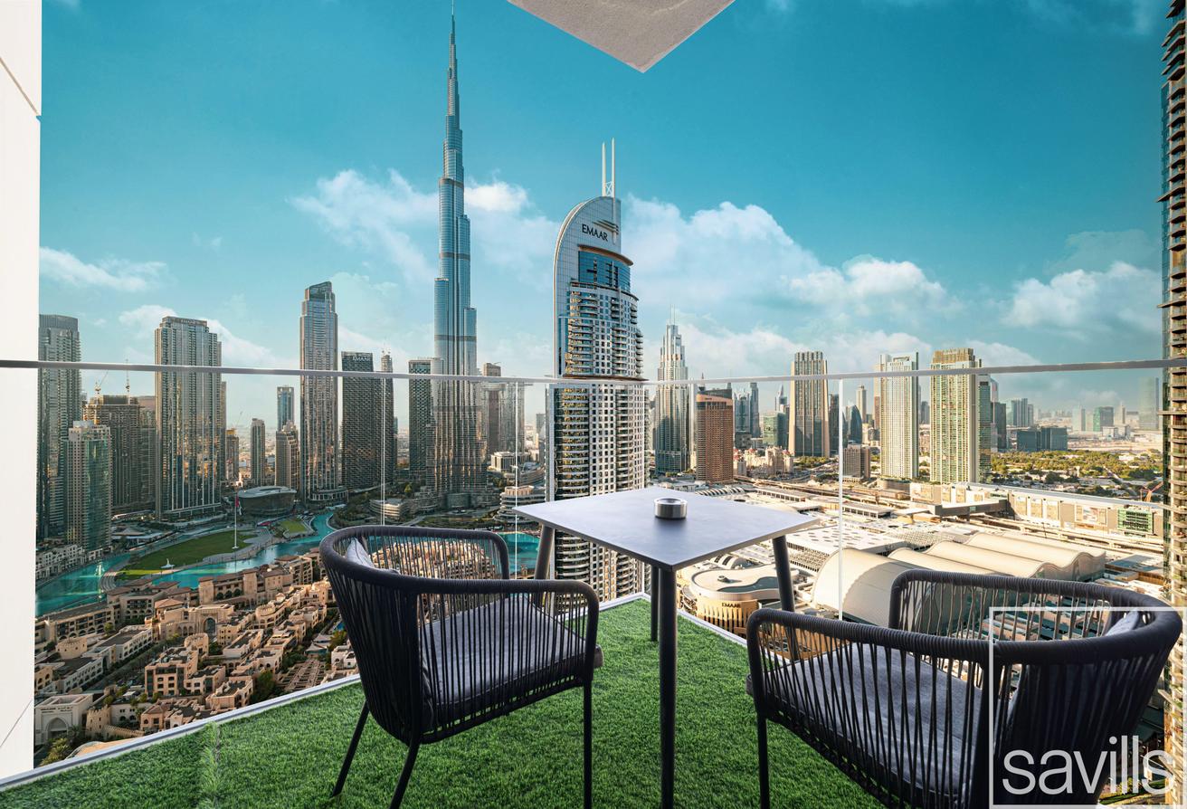 Skyline Splendor | Burj Khalifa View | High Floor photo 5