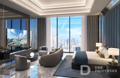 Apartment - 2 Bedrooms - 3 Bathrooms for sale in Burj Binghatti Jacob  and  Co - Business Bay - Dubai