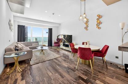 Apartment - 1 - 2 for rent in Damac Heights - Dubai Marina - Dubai