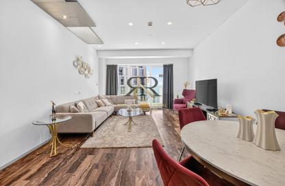 Apartment - 1 - 2 for rent in Damac Heights - Dubai Marina - Dubai