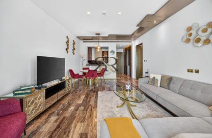 Apartment - 1 - 2 for rent in Damac Heights - Dubai Marina - Dubai