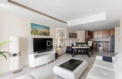 شقة - 2 غرف نوم - 2 حمامات للايجار في برج الأميرة - دبي مارينا - دبي