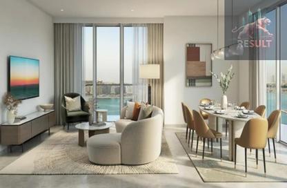 Apartment - 2 - 3 for sale in Beachgate by Address - Emaar Beachfront - Dubai Harbour - Dubai