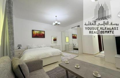 Apartment - Studio - 1 Bathroom for rent in Sheikh Jaber Al Sabah Street - Al Naimiya - Al Nuaimiya - Ajman