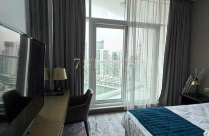 Apartment - Studio - 1 Bathroom for rent in Damac Maison Prive B - Damac Maison Prive - Business Bay - Dubai