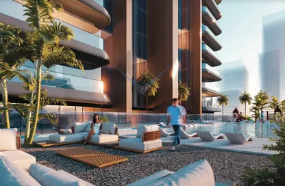 Apartment - 4 Bedrooms - 4 Bathrooms for sale in Al Ghaf Tower - Al Khan - Sharjah