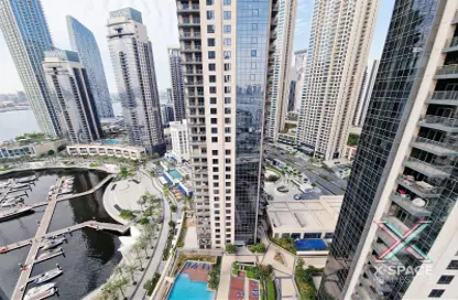 شقة - 2 غرف نوم - 3 حمامات للايجار في دبي كريك ريزيدنس برج 3 جنوب - Dubai Creek ريزيدنسز South - Dubai Creek ريزيدنسز - مرسى خور دبي - دبي