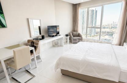 Apartment - Studio - 1 Bathroom for rent in Damac Maison The Vogue - Business Bay - Dubai