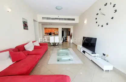 Apartment - 1 Bedroom - 2 Bathrooms for rent in Hub Canal 1 - Hub-Golf Towers - Dubai Sports City - Dubai