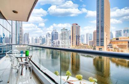 Apartment - 1 Bedroom - 2 Bathrooms for rent in Bay Central Tower Central - Bay Central - Dubai Marina - Dubai