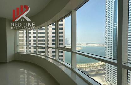 Apartment - 4 Bedrooms - 3 Bathrooms for rent in Al Shahid Tower - Al Qasba - Sharjah