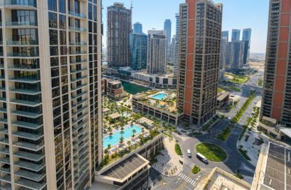 Apartment - Studio - 1 for rent in Peninsula Four - Peninsula - Business Bay - Dubai