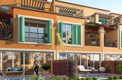 Townhouse - 4 Bedrooms - 4 Bathrooms for sale in Nice - Damac Lagoons - Dubai Townhouse - 4 Bedrooms - 4 Bathrooms for sale in Nice - Damac Lagoons - Dubai