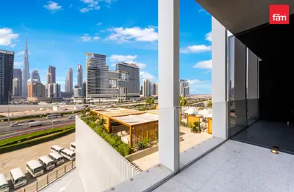 شقة - 1 حمام للايجار في رأسًا على عقب - الخليج التجاري - دبي