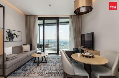 Apartment - 1 Bedroom - 2 Bathrooms for rent in Jumeirah Gate Tower 2 - The Address Jumeirah Resort and Spa - Jumeirah Beach Residence - Dubai
