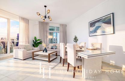 Apartment - 2 Bedrooms - 2 Bathrooms for rent in The Torch - Dubai Marina - Dubai