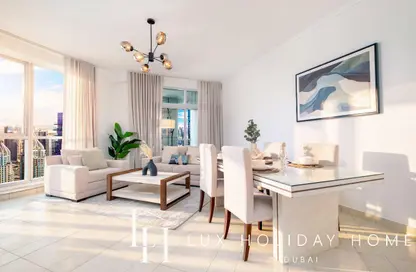 شقة - 2 غرف نوم - 2 حمامات للايجار في ذا تورش - دبي مارينا - دبي