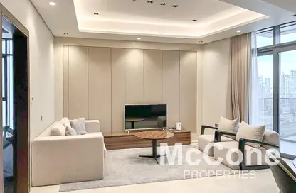 شقة - غرفة نوم - 2 حمامات للايجار في برج النبلاء - الخليج التجاري - دبي