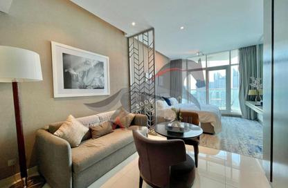 Apartment - Studio - 1 Bathroom for rent in Damac Maison Prive A - Damac Maison Prive - Business Bay - Dubai