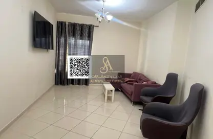 شقة - غرفة نوم - 2 حمامات للايجار في أورينت تاور 1 - أورينت تاور - البستان - عجمان