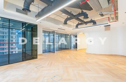 Office Space - Studio - 2 Bathrooms for rent in Indigo Icon - JLT Cluster F - Jumeirah Lake Towers - Dubai