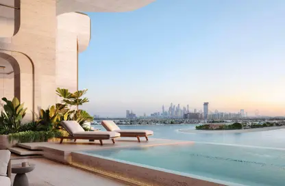 Apartment - 2 Bedrooms - 3 Bathrooms for sale in The Alba Residences by Omniyat - The Crescent - Palm Jumeirah - Dubai