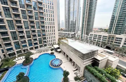 شقة - 2 غرف نوم - 2 حمامات للايجار في برج ستاندبوينت 2 - أبراج ستاند بوينت - وسط مدينة دبي - دبي