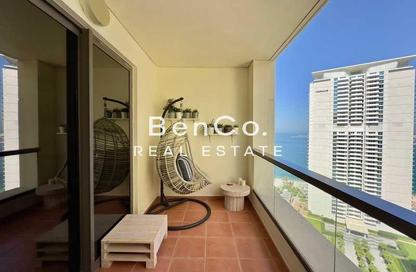 Apartment - 2 Bedrooms - 3 Bathrooms for rent in Bahar 4 - Bahar - Jumeirah Beach Residence - Dubai