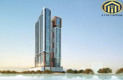 Apartment - 2 - 3 for sale in Faradis Tower - Al Mamzar - Sharjah - Sharjah