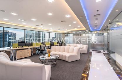 Office Space - Studio - 1 for rent in The Binary Tower - Business Bay - Dubai