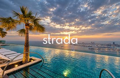 Apartment - 1 - 1 for rent in Jumeirah Gate Tower 2 - The Address Jumeirah Resort and Spa - Jumeirah Beach Residence - Dubai