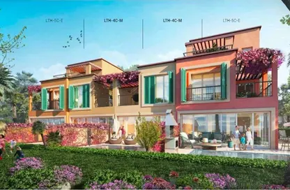 Townhouse - 4 Bedrooms - 4 Bathrooms for sale in Nice - Damac Lagoons - Dubai