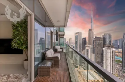 شقة - غرفة نوم - 1 حمام للايجار في فندق ومساكن برج باراماونت - الخليج التجاري - دبي