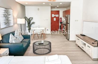 Apartment - Studio - 1 Bathroom for rent in The Crescent A - The Crescent - Dubai Production City (IMPZ) - Dubai
