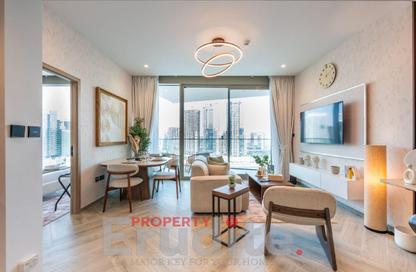 Apartment - 1 - 2 for rent in Peninsula Three - Peninsula - Business Bay - Dubai