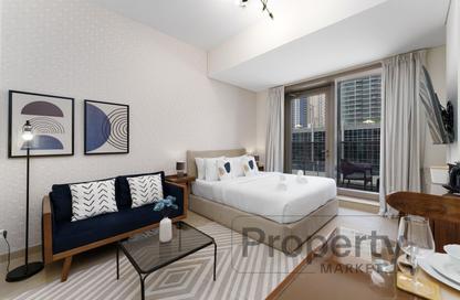 Apartment - Studio - 1 Bathroom for rent in Sparkle Tower 3 - Sparkle Towers - Dubai Marina - Dubai