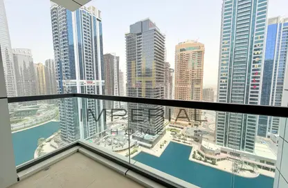 Apartment - 2 Bedrooms - 2 Bathrooms for rent in Lakeside Residence - JLT Cluster A - Jumeirah Lake Towers - Dubai